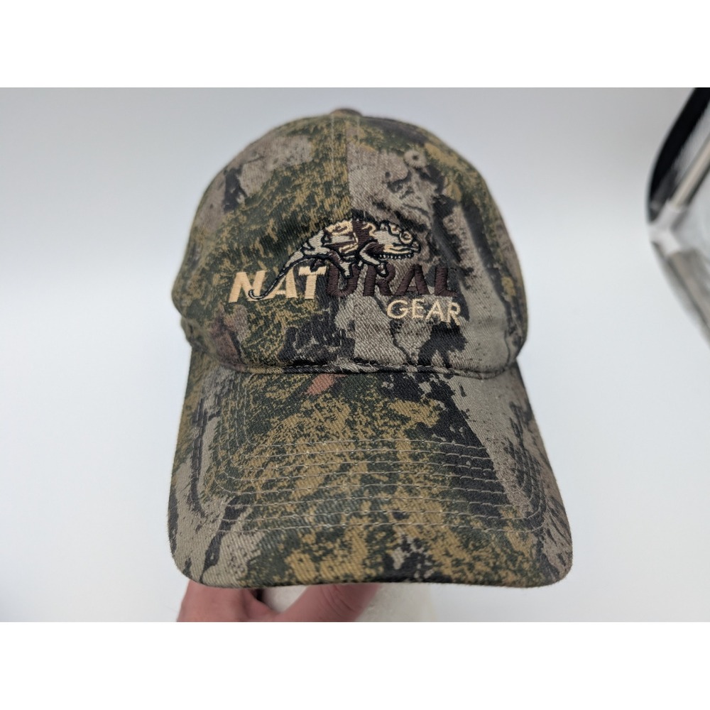 Natural Gear Camo Baseball Cap Adjustable Strap Hunting Hat Camouflage OSFM